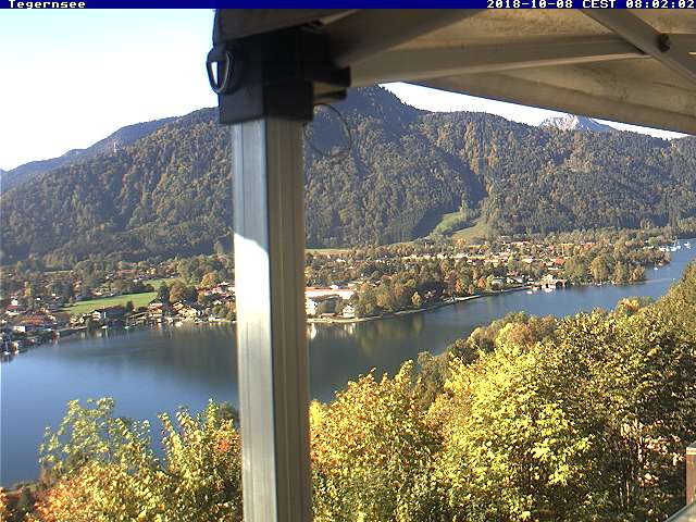 Tegernsee, Gmnd Webcam Bayrische Seen, Bayern