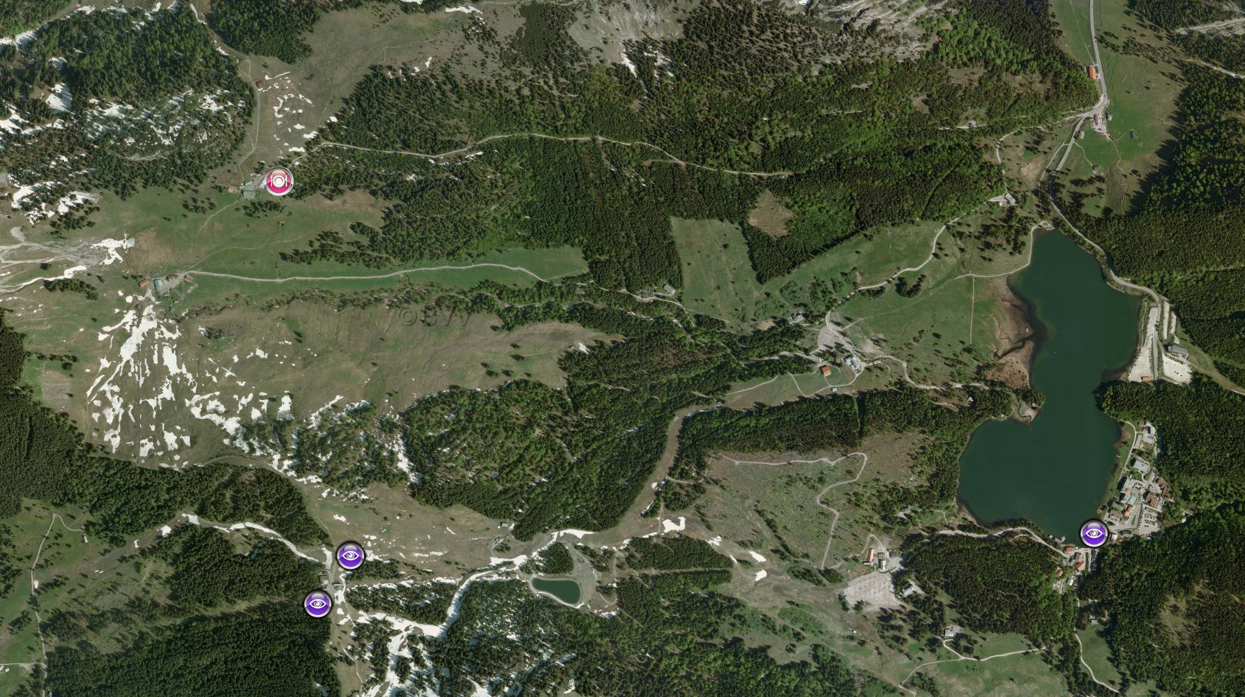 Virtuelle Tour Spitzingsee Panoramatour 360 Grad - virtueller Rundgang